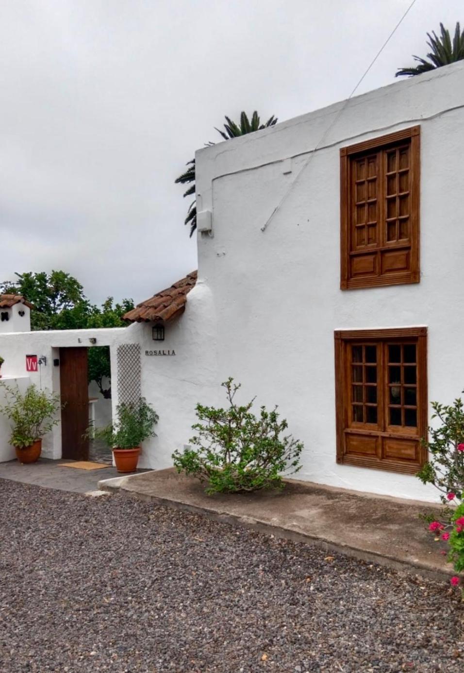 Casa Canaria Tradicional Rosalia Los Silos Bagian luar foto