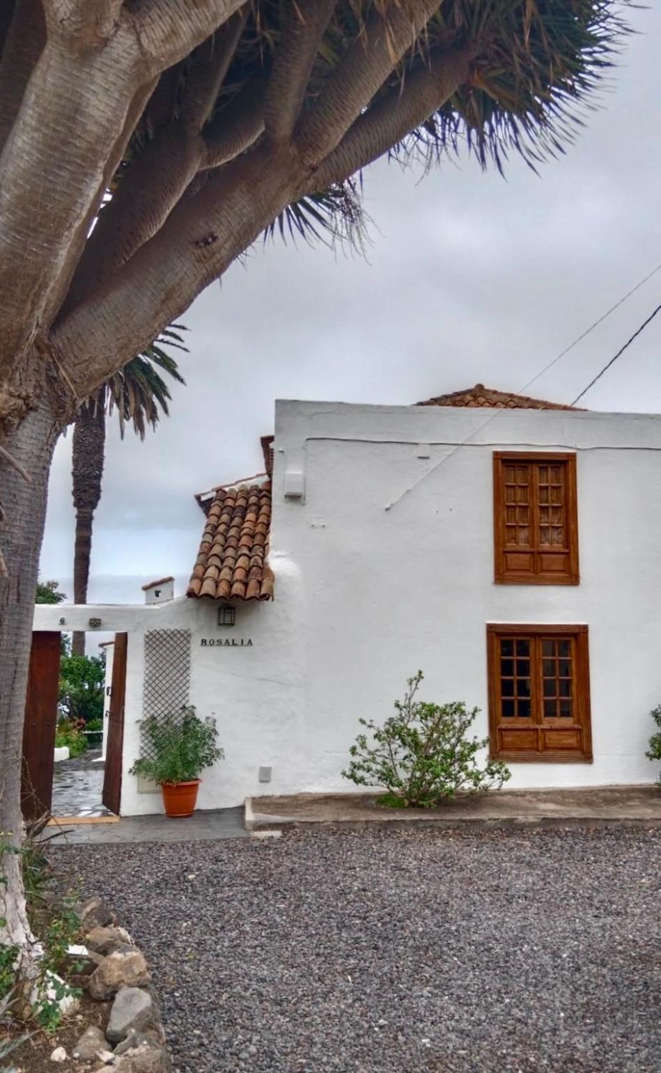 Casa Canaria Tradicional Rosalia Los Silos Bagian luar foto